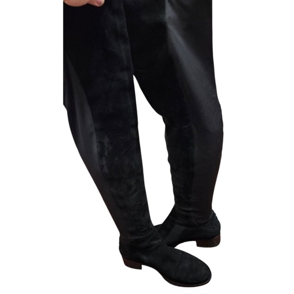 Tory Burch Caitlin Stretch Suede Over-The-Knee Boots, Black Size 7  $550 - Picture 10 of 16